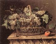 DUPUYS, Pierre Basket of Grapes dfg China oil painting reproduction